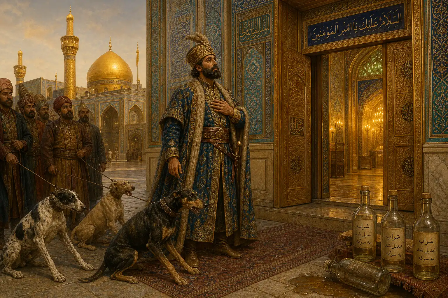نادرشاه در نجف اشرف