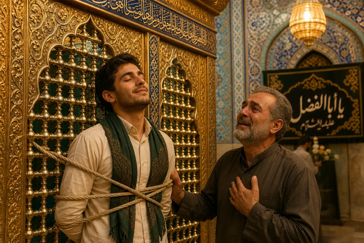 قسم دروغ به مقام والای حضرت ابوالفضل علیه‌السلام