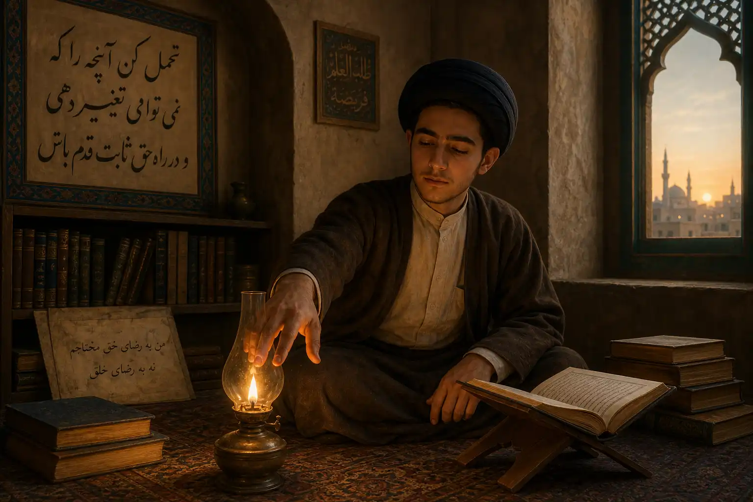 سید محمدباقر میرداماد‌ و دختر فراری شاه‌عباس