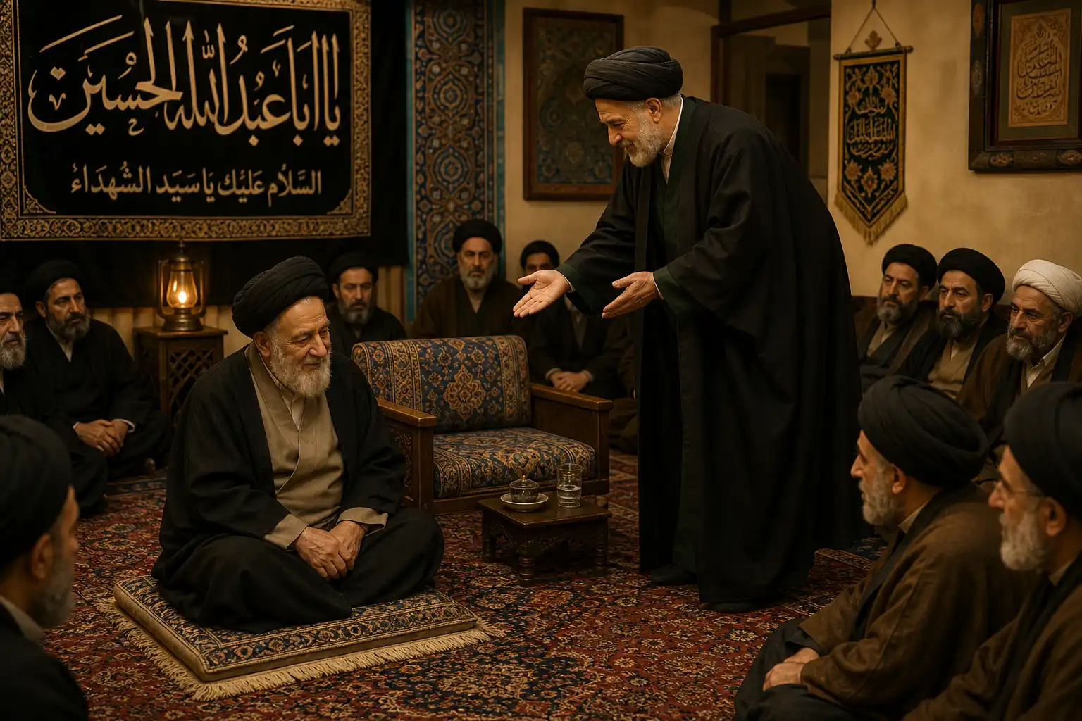 عزاداری علامه طباطبایی برای امام حسین علیه‌السلام