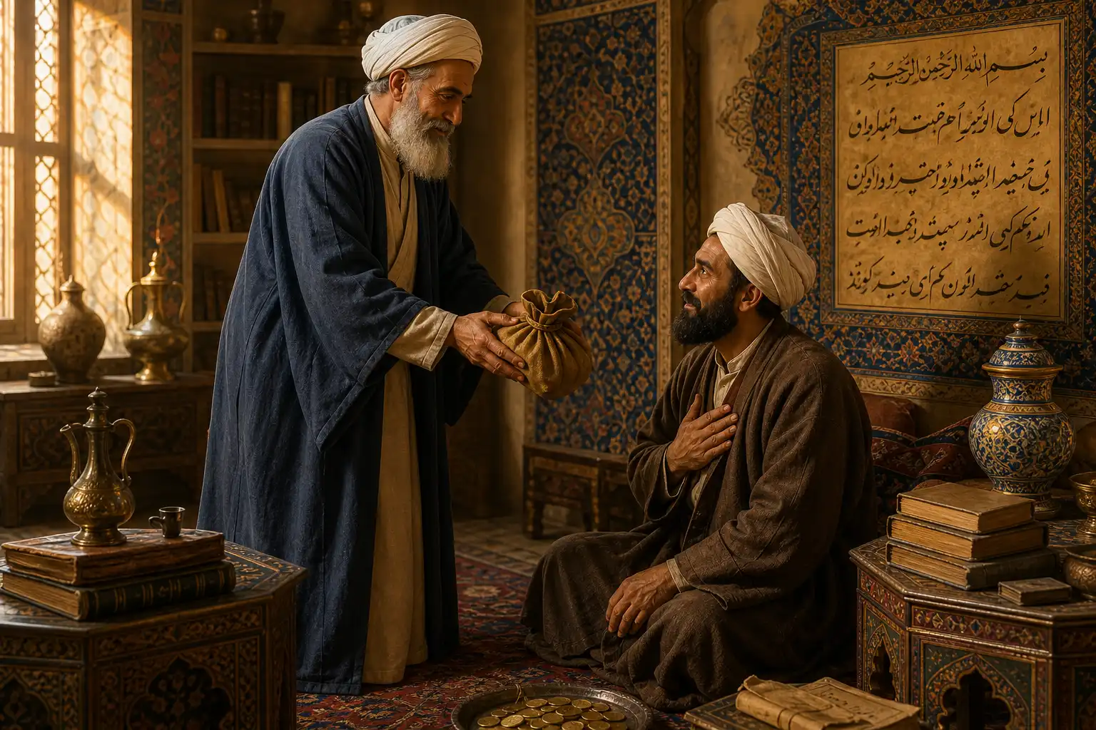 محبت‌ و گذشت، نشانۀ بزرگواری