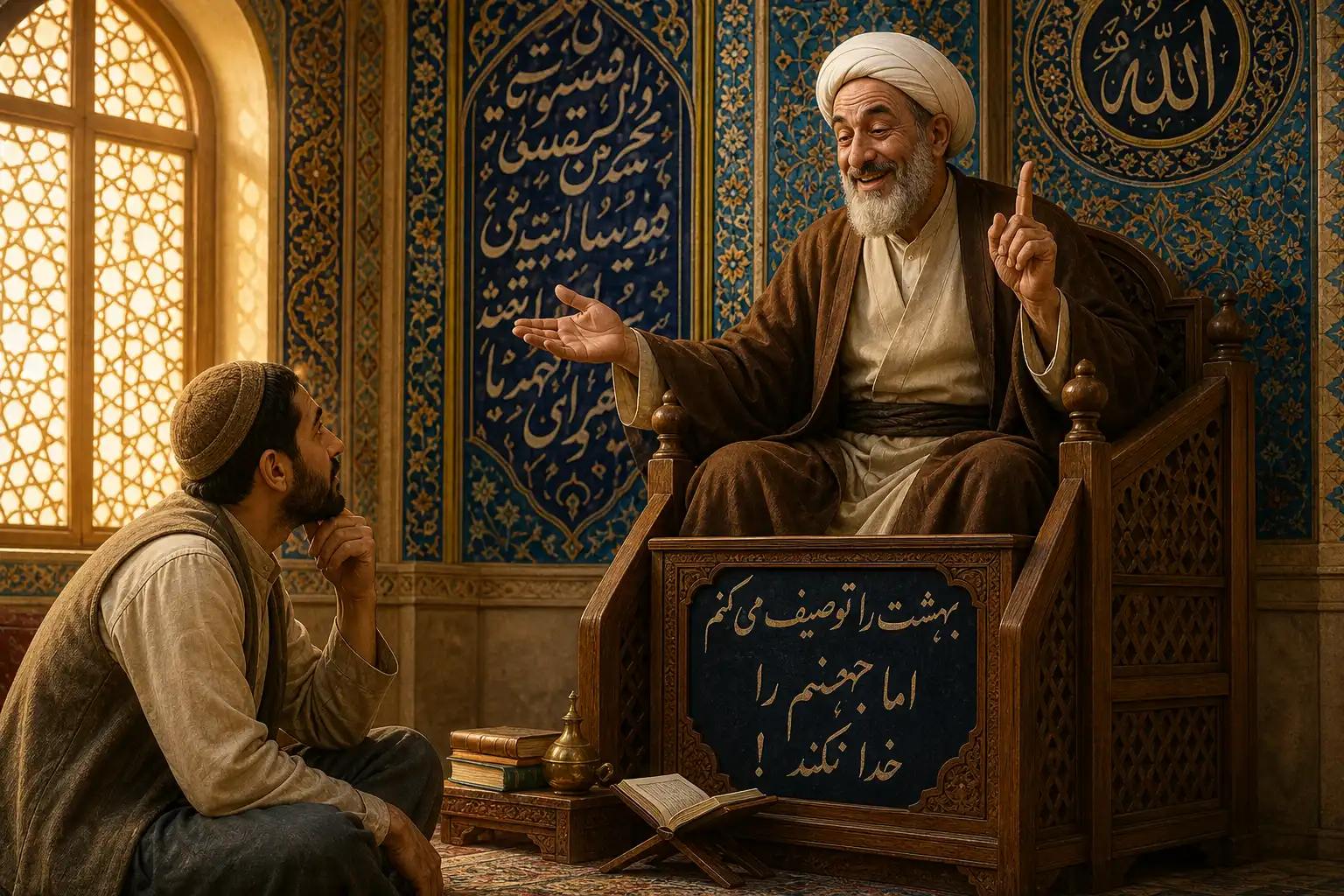 جهنم را خودتان تشریف می‌برید!