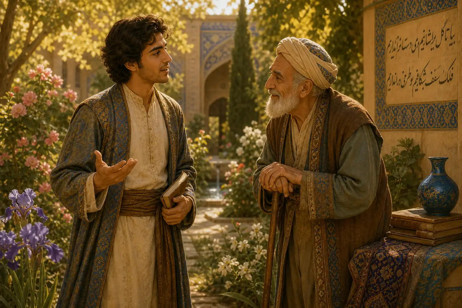 به روی خاک می‌جویند ایام جوانی را