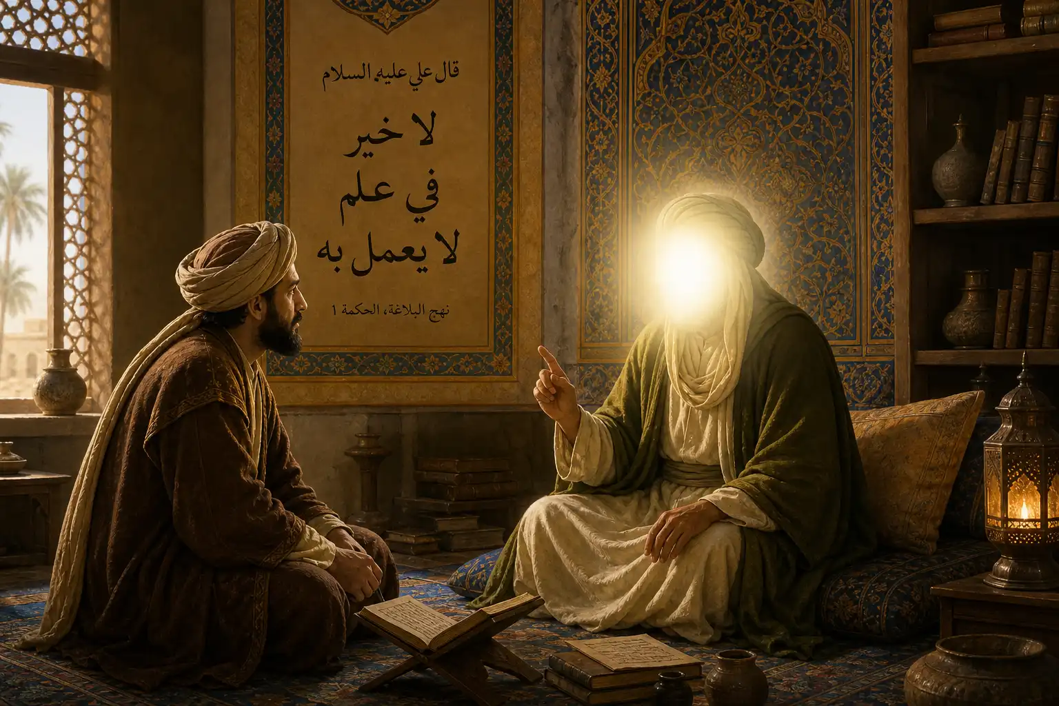 هفت پرسش از حضرت علی علیه‌السلام