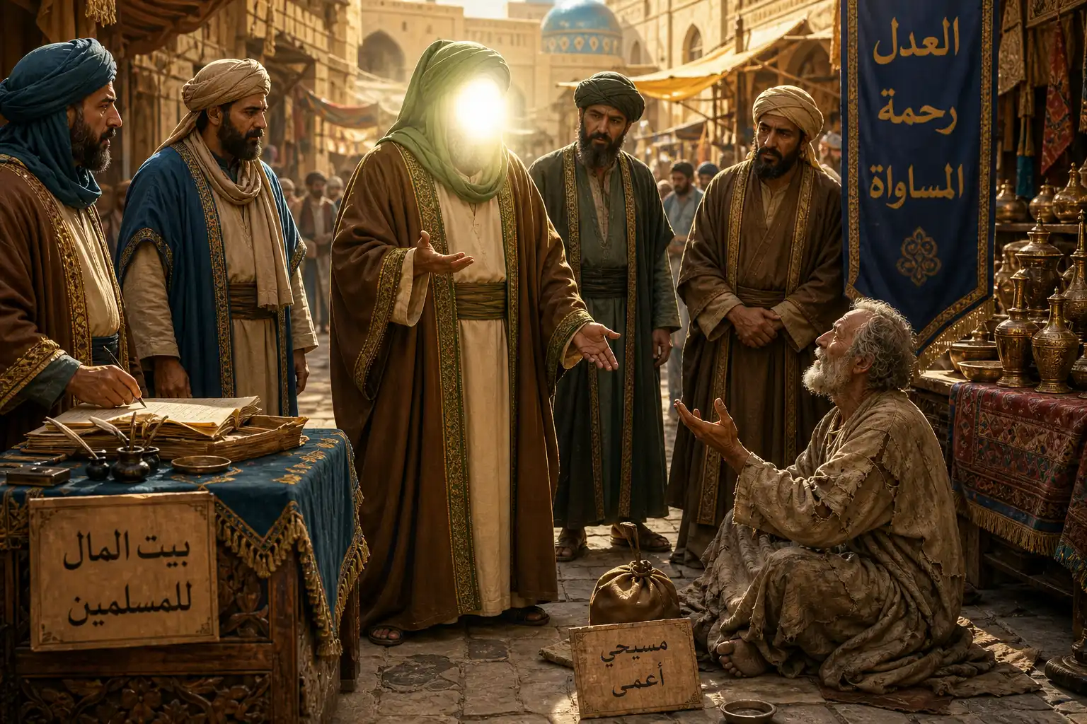 پیرمرد مسیحی و حضرت علی علیه‌السلام